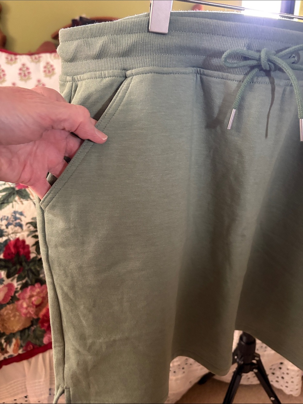 Eddie Bauer Olive Green Mini Skirt - Picture 3 of 9